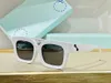 نظارة شمسية مصممة فاخرة للرجال والنساء من طراز 40001 الموضة الكلاسيكية السميكة السميكة سميكة أبيض مربع الإطار نظارات الرجال