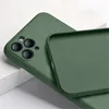 Casos de silicone líquido fino que revestem capa resistente a arranhões para iPhone 13 12 mini 11 Pro Max Xr XS Max 8 7 6 6s Plus MagSafe Case