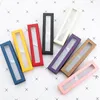 Newpaper Transparency Pen Gift Box 8 Färger Studentgel Pens Packing Boxes School Gift Stationy Office Supplies Pack Case
