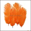 Party Decoration Event Supplies Festive Home Garden 14-16inch Natural Decor Diy Ostrich Feathers Plumes For Xmas Wedding Centerpiece Table