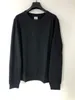 2023SS CP Sweater de suéter de outono redondo pescoço de pescoço solto lazy inseado coreano topstone mass nó de moletom casual solto