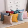 Pillow Case Household Supplies Modern Simple Nordic Cushion Cover Luxury Decorative Pillows Plaid Pillow Suede Check 220714