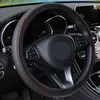 Tampa do volante de carro Anti -Slip para Dodge Caliber Travel Ram Nitro Durango para Jeep Wrangler Patriot Grand Cherokee Renegade J220808