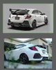 2 stilar baklampa för Honda Civic Hatchback LED Bakljus 20 16-2021 Bakre bromsström Turn Signal Dayming Lights