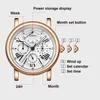 Наручные часы Роскошные автоматические часы Мужские деловые механические 42 мм Miyota 9100 Механизм с сапфировым стеклом Водонепроницаемые часы CIRNIНаручные часы