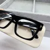 Mode Zonnebril Frames TF5634 Grote Vierkante Brillen Brillen Acetaat Italië Ontwerp Schildpad Voor Vrouwen Mannen Recept BijziendheidFashion