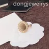 Elegante diseñador Anillo de compromiso de boda Joyas Anillos de amor Dongjewsrys Sliver Gold Wed Ring Cluster Solitare Pareja de lujo