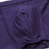 Unterhosen Männer Höschen Dessous Atmungsaktive Mid-taille Boxer Lange Mann Für Familie Sexy Unterwäsche Briefs Calzoncillos HombreUnderpants