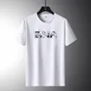 Herr t-shirts 8xl-l 2022 stora mäns tunna sommar tees 86%nylon 14%spandex andningsbara sport toppar mjuka t-shirtmen's