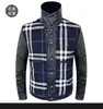 Heren Jackets Zwart Blue Heren Casual Echte lederen jas Motorfiets Jacket Cowhide Autumn Slim Fit Short Style Coatmen's