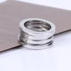 Designer veerringen hoogwaardige keramische ringen klassieke moderingen luxe titanium staal 18K gouden ring Kerstmis Valentijnsdag designer sieraden cadeau