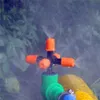 Tambulato Scattering Regolabile Spray Micro Dripper Sprinkler rotante per ugello per il sistema di raffreddamento per irrigazione in serra da giardino