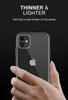 TPU Soft TPU Clear Phone for iPhone 14 13 12 11 Pro Max X XS XR 8 7 6 Plus Cover Back Cover Distraprent Silicone