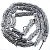 WOJIAER – boucle en pierre d'hématite sans matériaux magnétiques, perles d'espacement 6x1mm pour la fabrication de bijoux à bricoler soi-même, collier et Bracelet BL308
