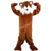 Högkvalitativ tiger och leopard maskot kostym halloween jul tecknad karaktär kläder kostym reklam broschyrer klädningar