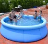 Piscina gonfiabile per esterni grande pieghevole Giardino per adulti per interni Piscina gonfiabile in plastica per bambini Famiglia portatile per adulti addestramento per la sicurezza dei bambini attrezzature per piscine d'acqua