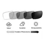 Lunettes de soleil Femmes Round Progressive Multifocal Reading Lunes Men à proximité Magrand de vue Presbye pochromique NXSUNG218V