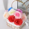 Decorative Flowers & Wreaths Cm Velvet Rose Artificial Colorful Bonsai Bouquet For Home Wedding Decor Indoor Garden DecorDecorative