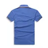 T-shirt polo da uomo casual tinta unita estiva T-shirt sportiva da uomo e da donna manica corta con risvolto