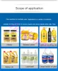 Beijamei viskös pasta krämad honung fyllningsmaskin kommersiell automatisk vägning honung fyllningsmaskiner 15 l/ min
