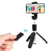 L01S Bluetooth Selfie Stick Trans 3 in 1 مع وحدة تحكم لاسلكية قابلة للفصل عن بُعد مع حزمة البيع بالتجزئة