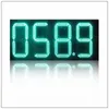 12 -calowe znak stacji benzynowej Znak Outdoor LED Znaki Red Zielony niebieski biały cyfry pojedynczej kolorów 8,888 8,889/10 z RF pilotem