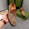 A1 2022 4 Modelo G Vestido de diseñador para hombre Zapatos de moda de cuero genuino Hombre 2021 Primavera Otoño Oficina Carrer Boda Estilo cómodo Zapato de hombre