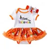 Sukienki dla dziewczynki sukienki dla dzieci Halloween stroje 1. Romper Tutu Tutu Headband Holiday Carnival Dressessgirl's