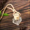 Essential Oils Diffusers Home Fragrances Decor Garden Car Scent Diffuser Bottle Pendant Per Ornament Air Freshener For Fragrance Empty Gla