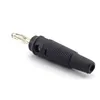 Andere verlichtingsaccessoires Rood en zwart 4 mm soldeerloze stapelbare bananenplug -connectoren voor muzikale luidspreker Video Audio Diy Connectoro
