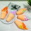 Silicone Ice Cream 3D Ball Toys Push pers Creative Bubbles Grenade Children's Puzzle Extrusion Bubble Ball Game Toy5606636