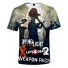 T-shirt da uomo Dying Light 2 Stampa 3D Primavera Estate Preppy Uomo/Donna Abbigliamento da strada T-shirt Streetwear T-shirt stile KawaiiMen's Bles22