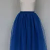 Immagine reale Gonne al ginocchio Gonne per giovani donne Busto per adulti Tutu Tulle A Line Ruffles Abiti da cocktail per feste Estate W220426