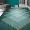 Tapijten Splash inkt Samenvatting Green Series 3D Gedrukte woonkamer groot gebied tapijt Home Decor Bedside niet-slip badkleed Sofa matcarpetScarpet