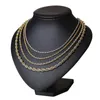 Chains Yo Twist Hip Hop Stainless Steel Long Chain Necklace Men Jewelry Brand Gold Silver Color Male GiftChains