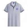 Deportivo Alaves Мужская летняя футболка для отдыха из высококачественного чесаного хлопка, профессиональная рубашка с короткими рукавами и лацканами