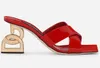 дизайнерские сумки Роскошные сандалии-тапочки Женские туфли с открытым носком Блестящие туфли Потертости на лице Туфли на высоком каблуке