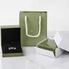 Oxyv smyckesboxar Klassisk designer fyrbladklöverbox Set Högkvalitativ halsbandstudör örhängen armband innehåller handväska certifikat
