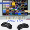 Console de jeu sans fil MD 16 bits pour Sega Genesis Game Stick 4K HD 900 + jeu pour Sega Genesis Mini/Mega Drive