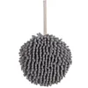 Mjukt Chenille Kök Badrum Handduk Boll Väggmonterad Hängande Torkduk Snabb Torka Super Absorbent Mikrofiber Handdukar HY0387