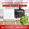 Green Onion Shredding Machine Cutting Shallots Celery Pepper Strips Machine Food Cutter Maker