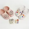 Bling Croc Accessoires Metalen Ketting Gesp Charms Designer Strass Schoen Decoraties JIBZ Merk Leuke Voor Kinderen 220720