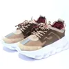 Shoes Designer Casual Top Quality Chain Reaction Wild Jewels Chain Link Trainer Sneakers EUR 36-48