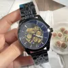 2023 New Mens Watches Three Stitches Series Automatic Mechanical Watch عالية الجودة الأوروبية العالية الفاخرة العلامة التجارية Wristwatch Stele Strap Strap