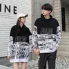 Męskie koszulki japoński w stylu japoński swag rap rock t shirt mężczyzn kobiety hip-hopowe streetwear 11 długi rękaw
