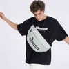 Män hiphop midjepåse Oxford Belt Bag unisex Fanny Pack Trendy Casual Chest Bag Travel Bum Packs Male Small Crossbody Pack Y22052092774016