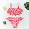 2 10 Year Toddler Baby Girl Swimsut Kids stwoarki Wysokiej jakości kombinezon pływacki dla dzieci Dziewczynki Swimsuit St193Mix 220530