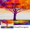 Colorful Tree Oil Painting Canvas Painting Poster Print Nordic Wall Art Picture For Living Room Home Decor Decoration Frameless7296576