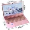 Pink Laptop 14 inch Full HD Intel Celeron J4125 DDR4 8GB RAM 128GB 256GB 512GB SSD Windows 10 Metal Laptop Computer265K