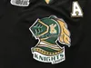 Nik1 London Knights # 93 Mitch Marner vert Blanc Noir Hockey Jersey Broderie Cousue Personnalisez n'importe quel numéro et nom Maillots